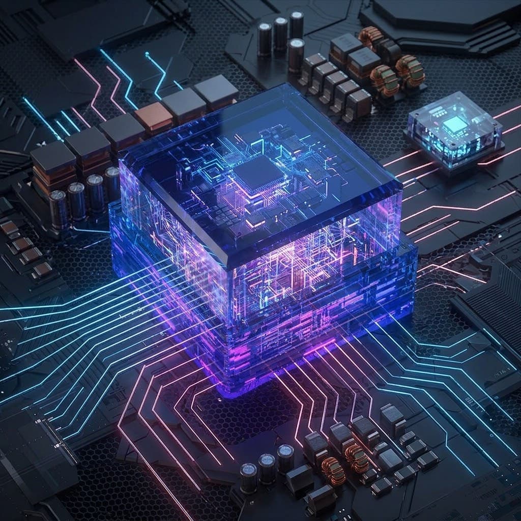 Advanced packaging substrate with dense copper interconnect.